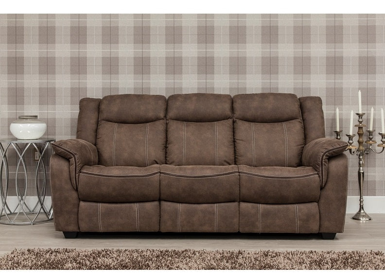 Brooklyn Fabric Three Seat Sofas