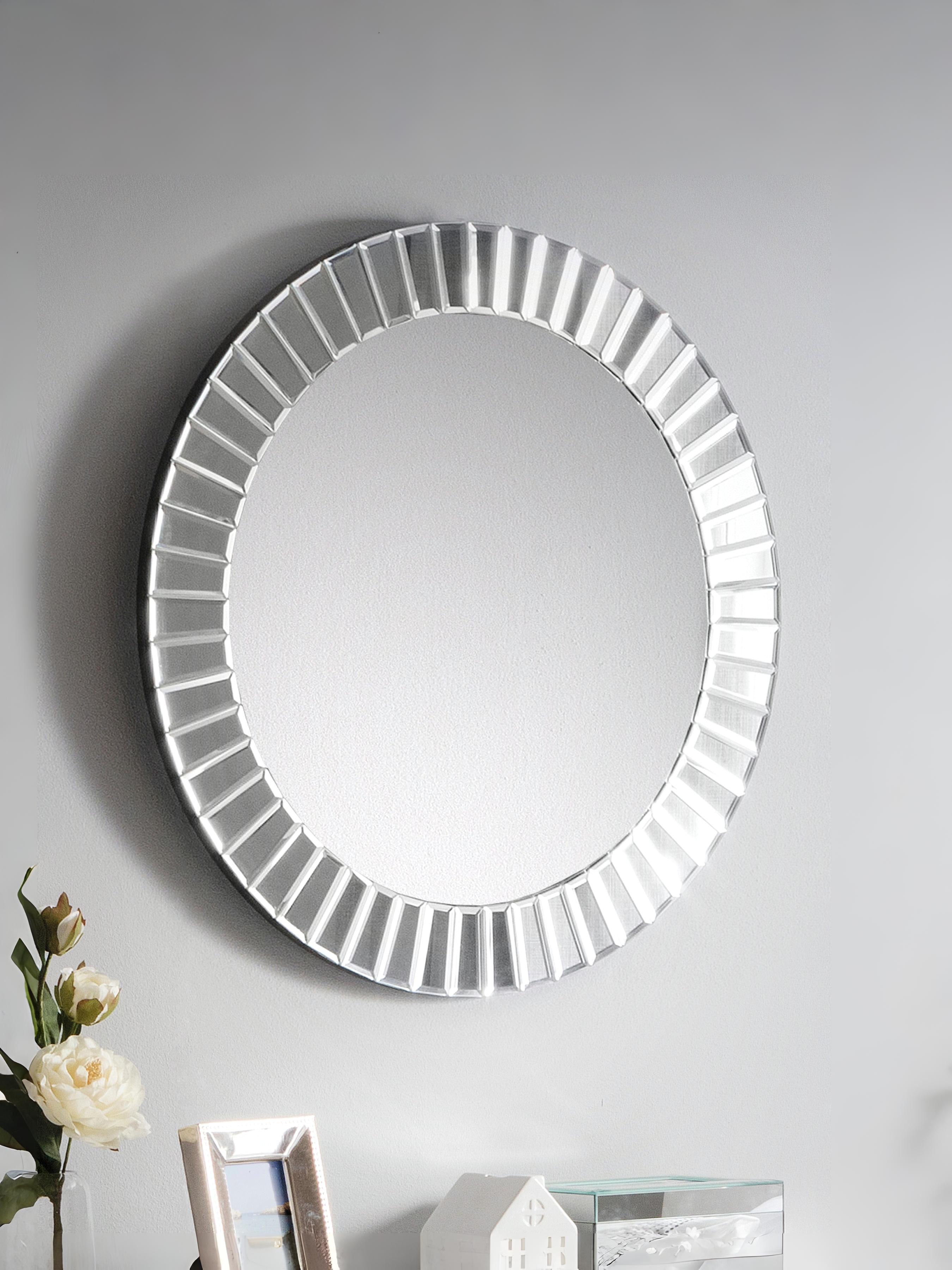 Sonata Small Round Wall Mirror