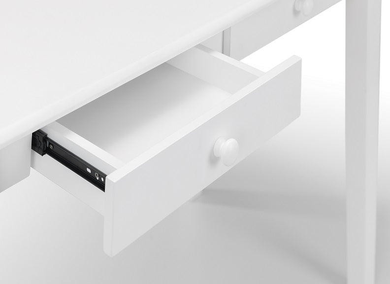 Carrington White Desk - detail