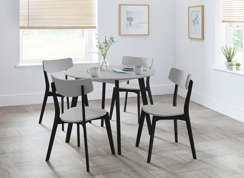 Casa Grey/black Dining Room