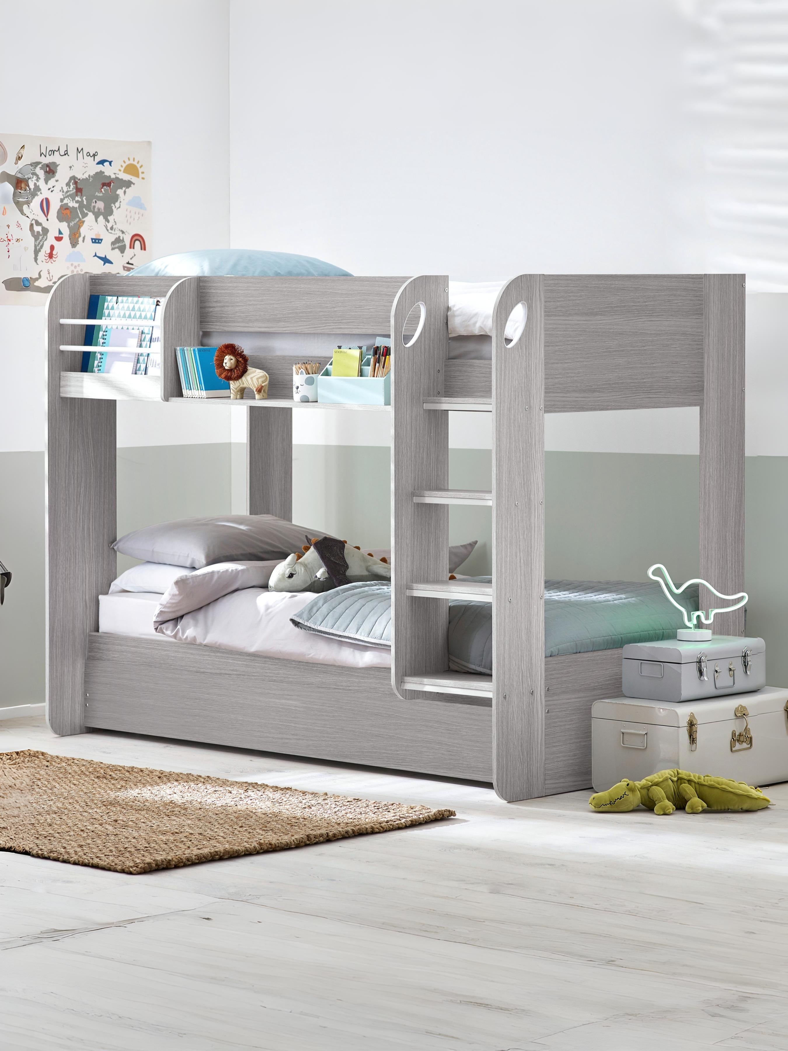 Mars Bunk & Underbed - Grey Oak