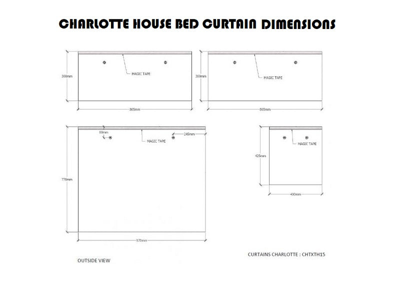 Charlotte House Bed Curtains