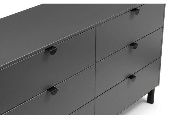 Chloe Six Drawer Chest - detail
