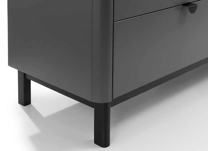 Chloe Six Drawer Chest - legs