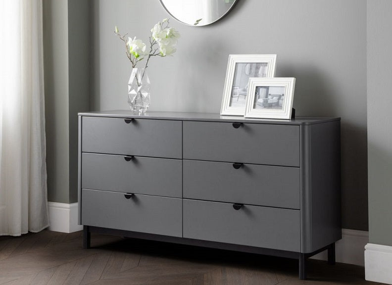 Chloe Six Drawer Chest