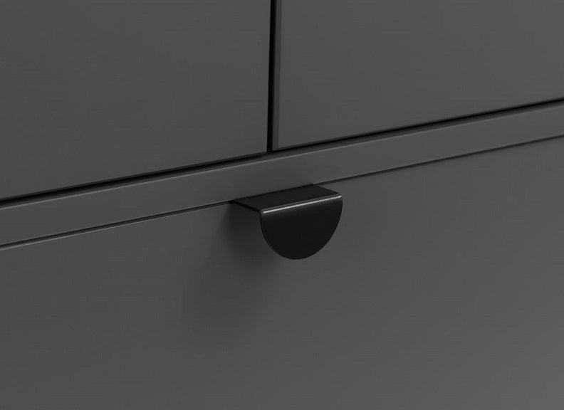 Chloe Dark Grey Wardrobe- drawer