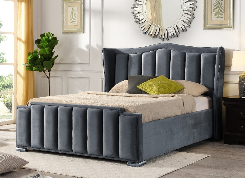 Claire Grey Bed