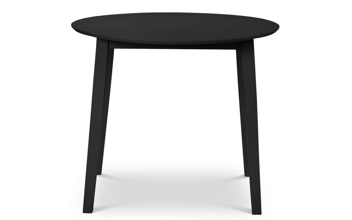 Coast Black Dropleaf Table