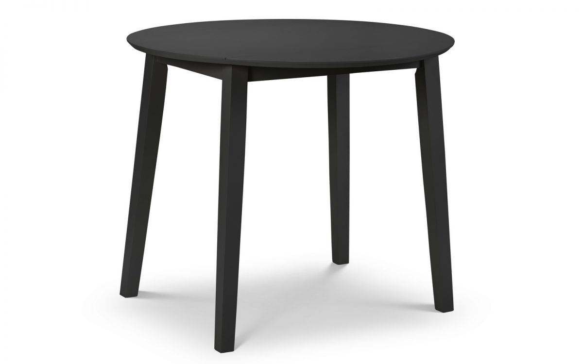 Coast Black Dropleaf Table