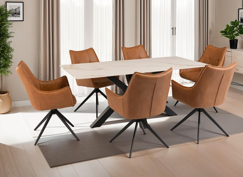 Cora Kass Gold Table - room