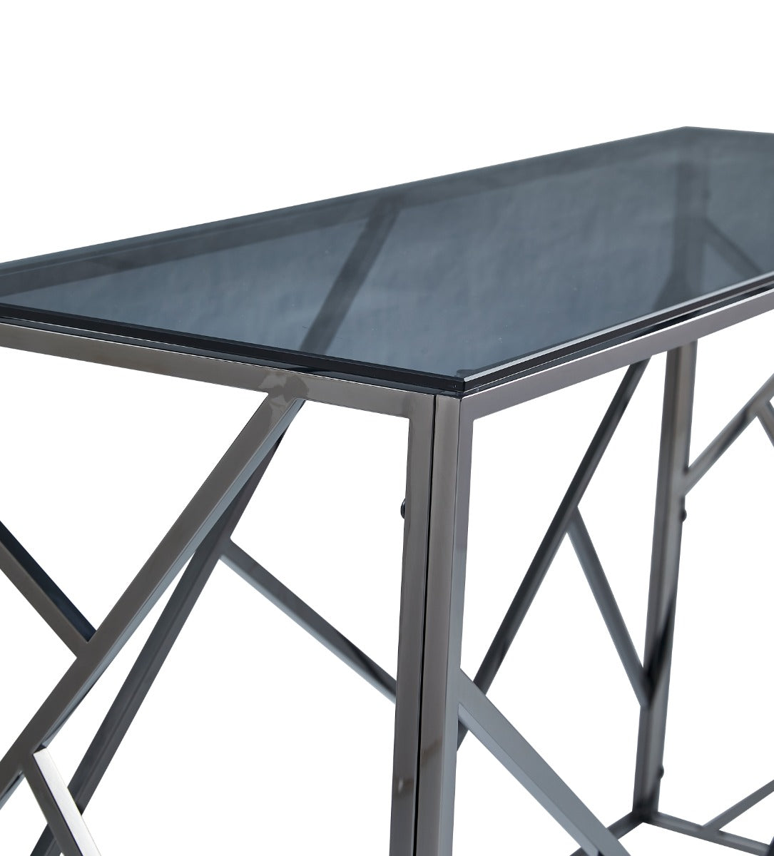 Elegant Cortez Titanium Console Table for Modern Interiors