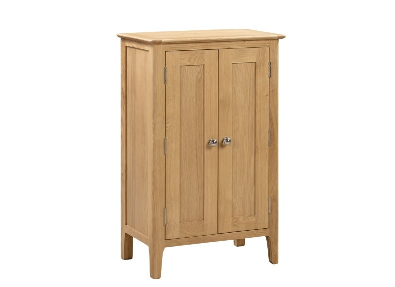 Cotswold Oak Shoe Cabinet - 1