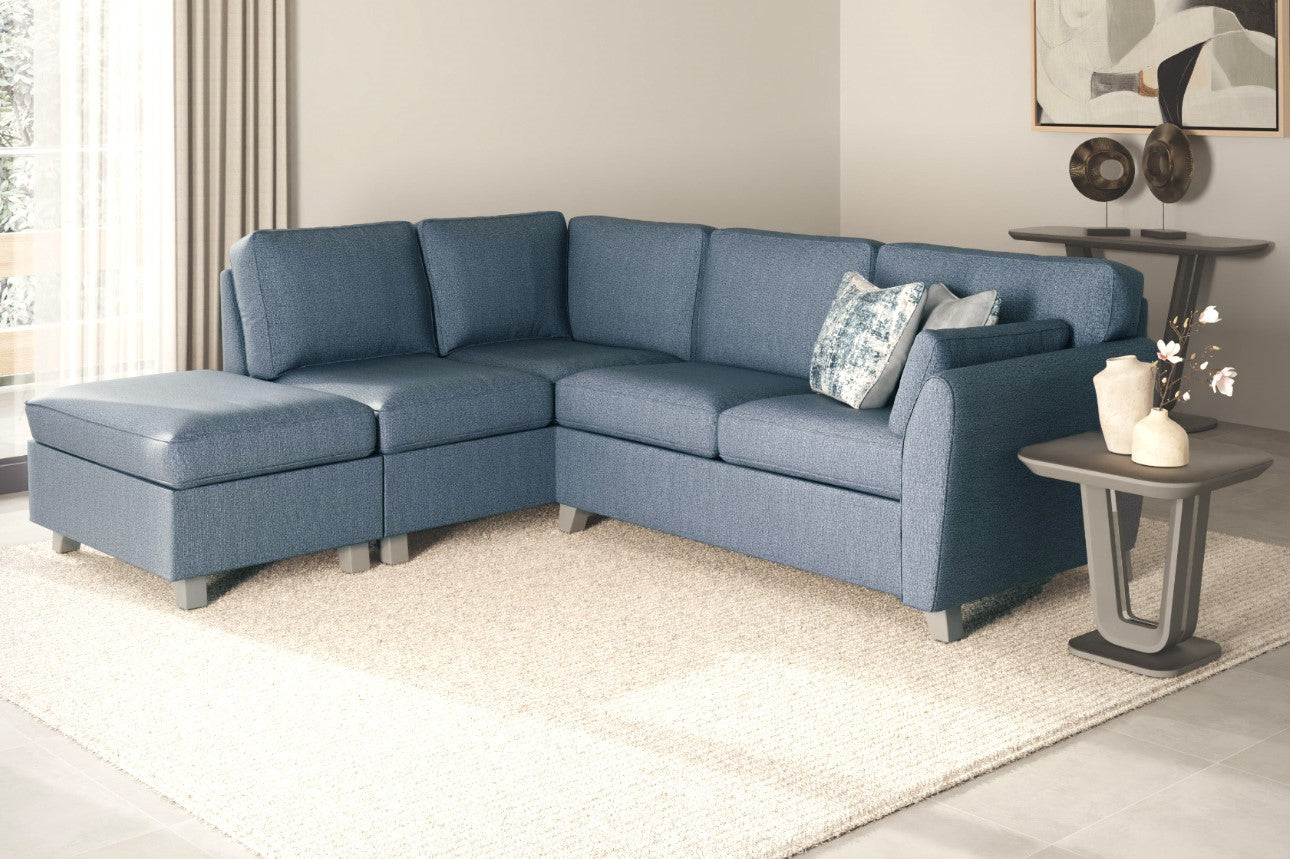 Cantrell Corner Group - Blue LHF 2 Scatter Cushions