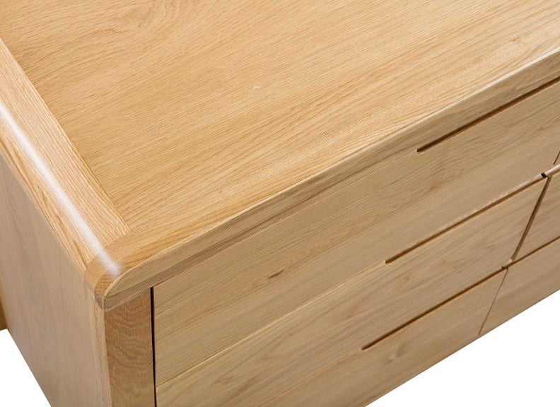Curve 3+2 Drawer Chest Detail - 1