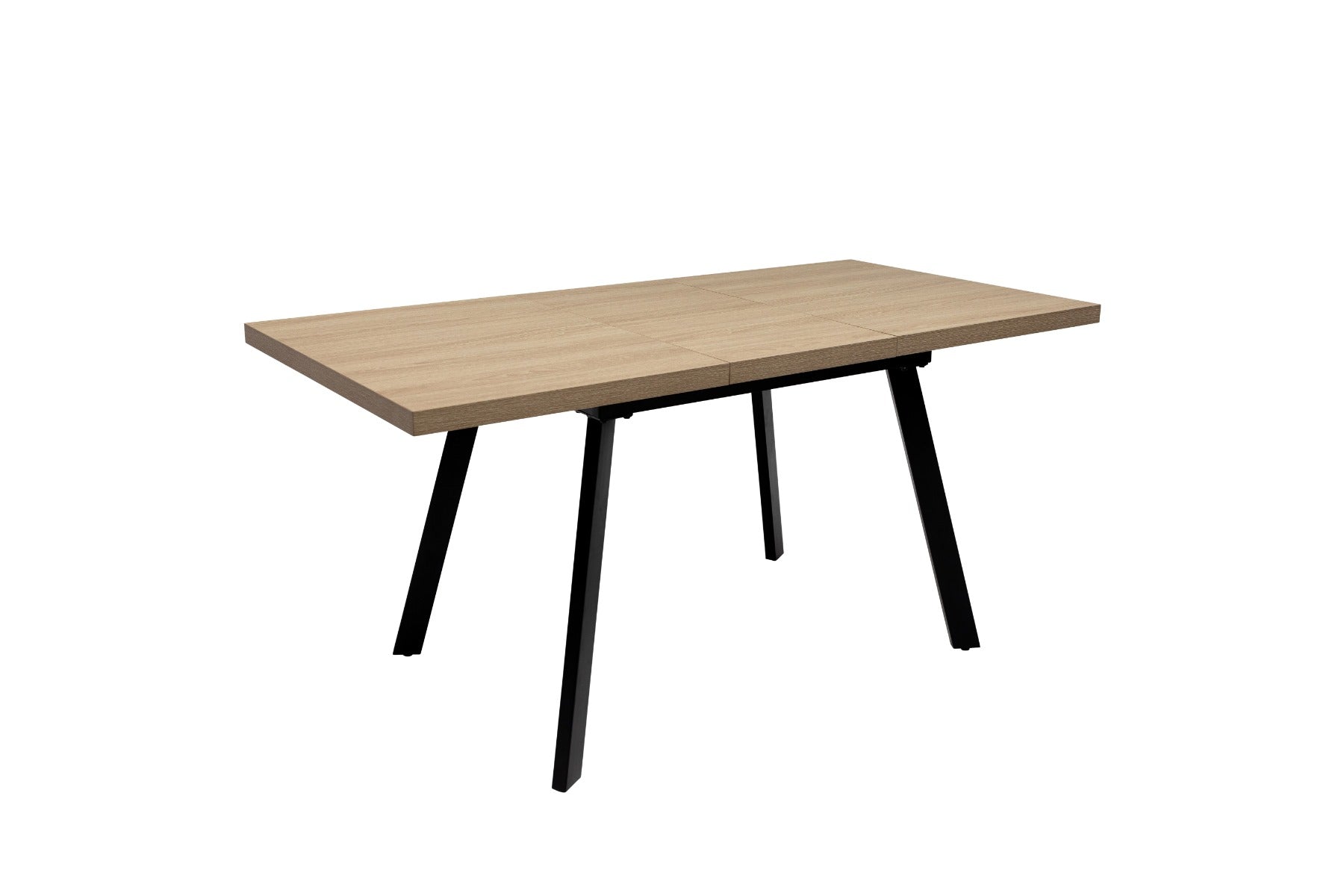 Dalton Light Oak Extending Dining Tables – Contemporary Design with One-Handed Extension Mechanism