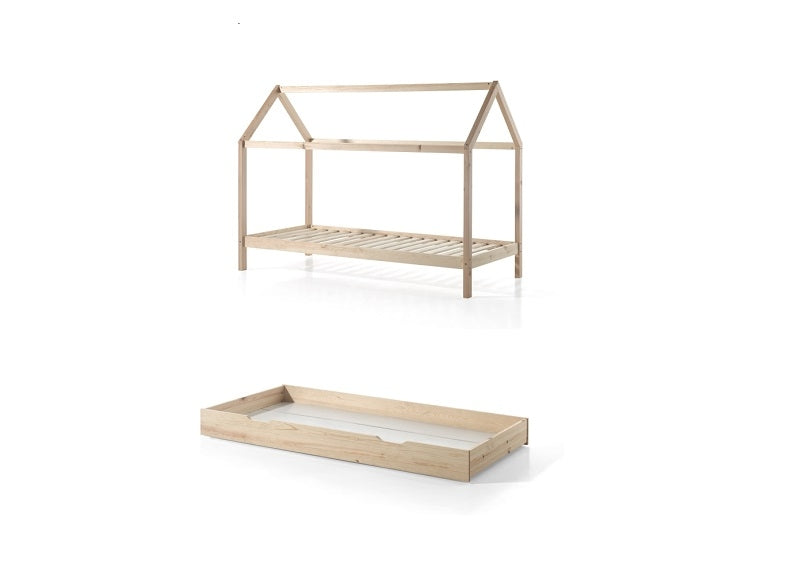 Dallas Pine Child's 'House' Bed W/Optional Storage Drawer