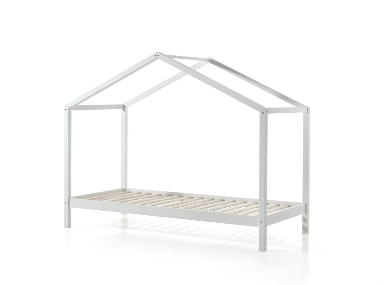 Dallas White Child's 'House' Bed W/Optional Storage Drawer