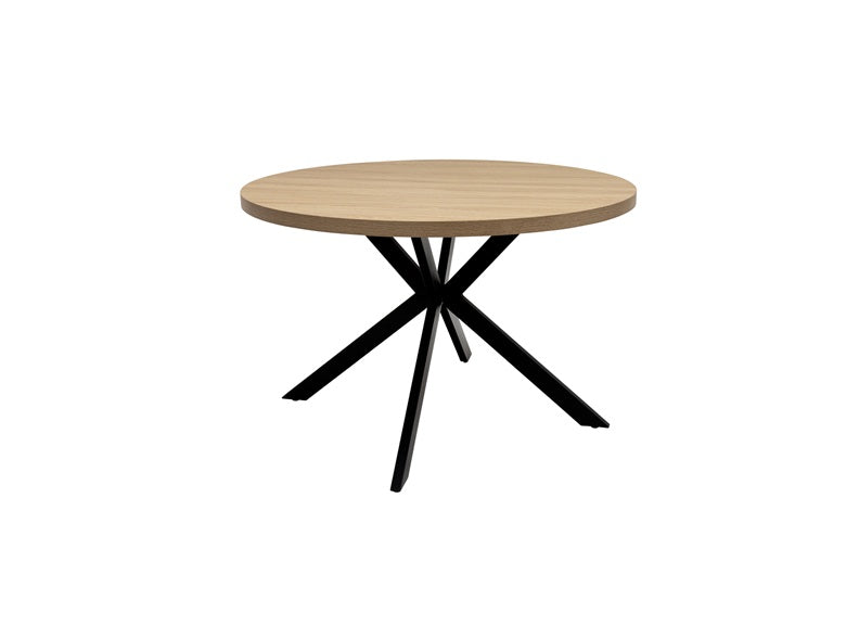 Dalton 1.2m Round Table W/Pomona PU Chairs