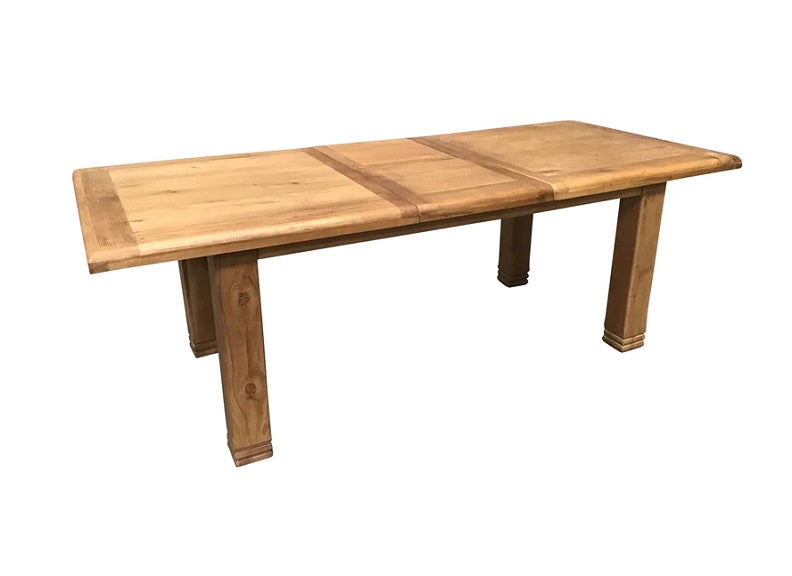 Danube Oak 1.4 m Extending Table - open