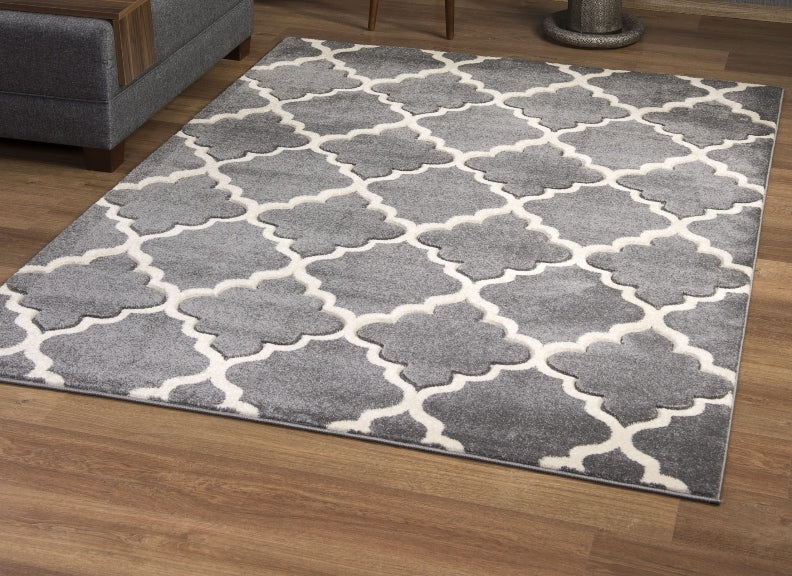 Darcy Light Grey Rug Room
