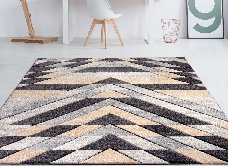 Asher Beige Rug (Express Delivery 3-5 days)