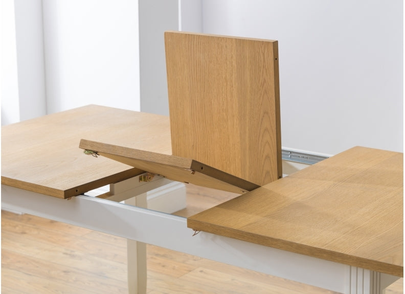 Davenport Extending Dining Table - extension mechanism