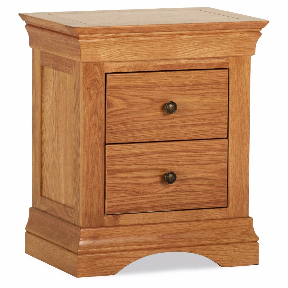 Delta Oak 2-Drawer Storage Locker