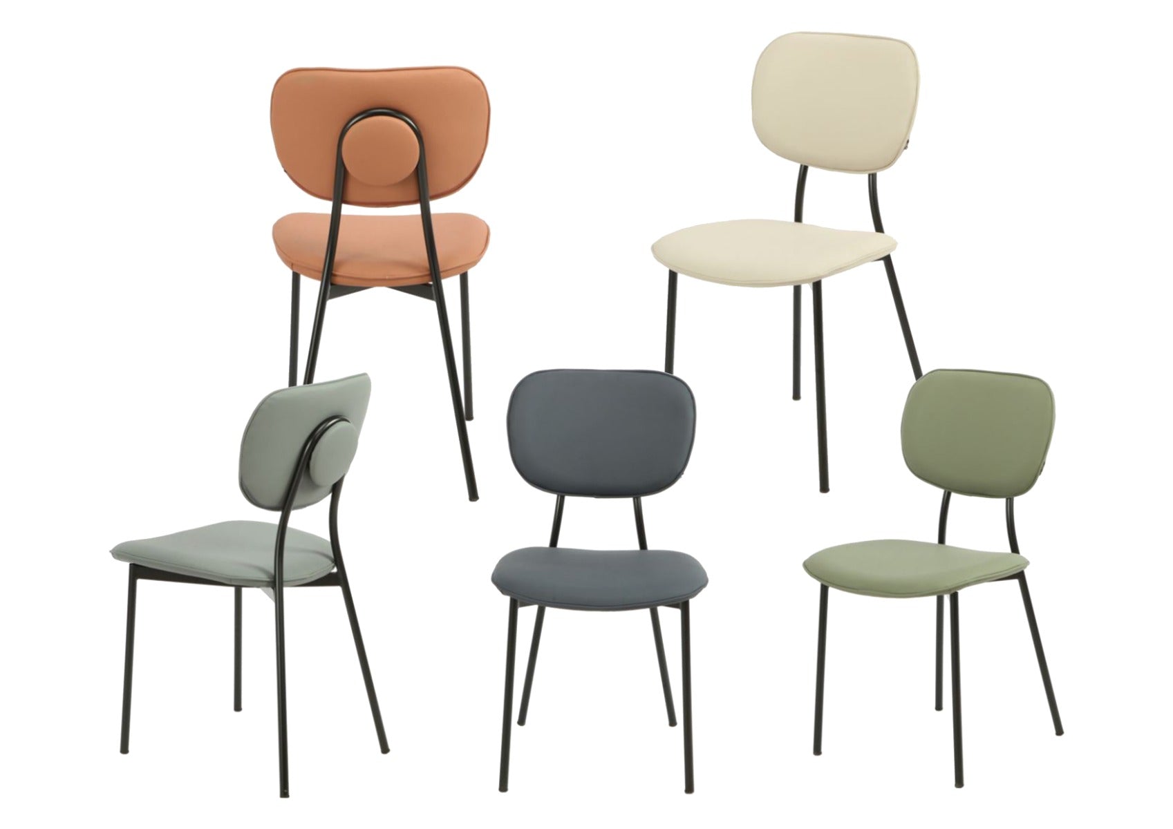 Capri Dining Chair Grey