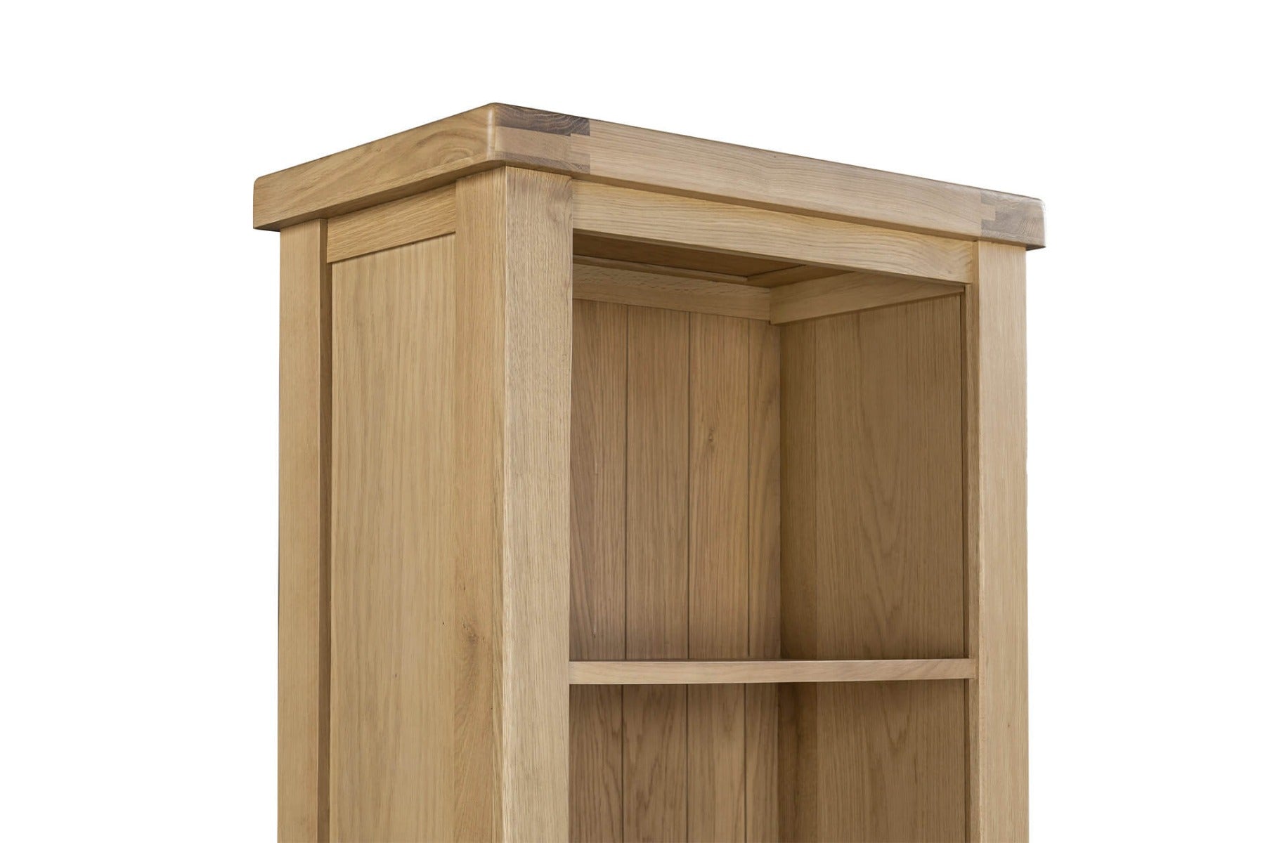 Delaney Tall Bookcase – Classic Oak Storage | Free Delivery