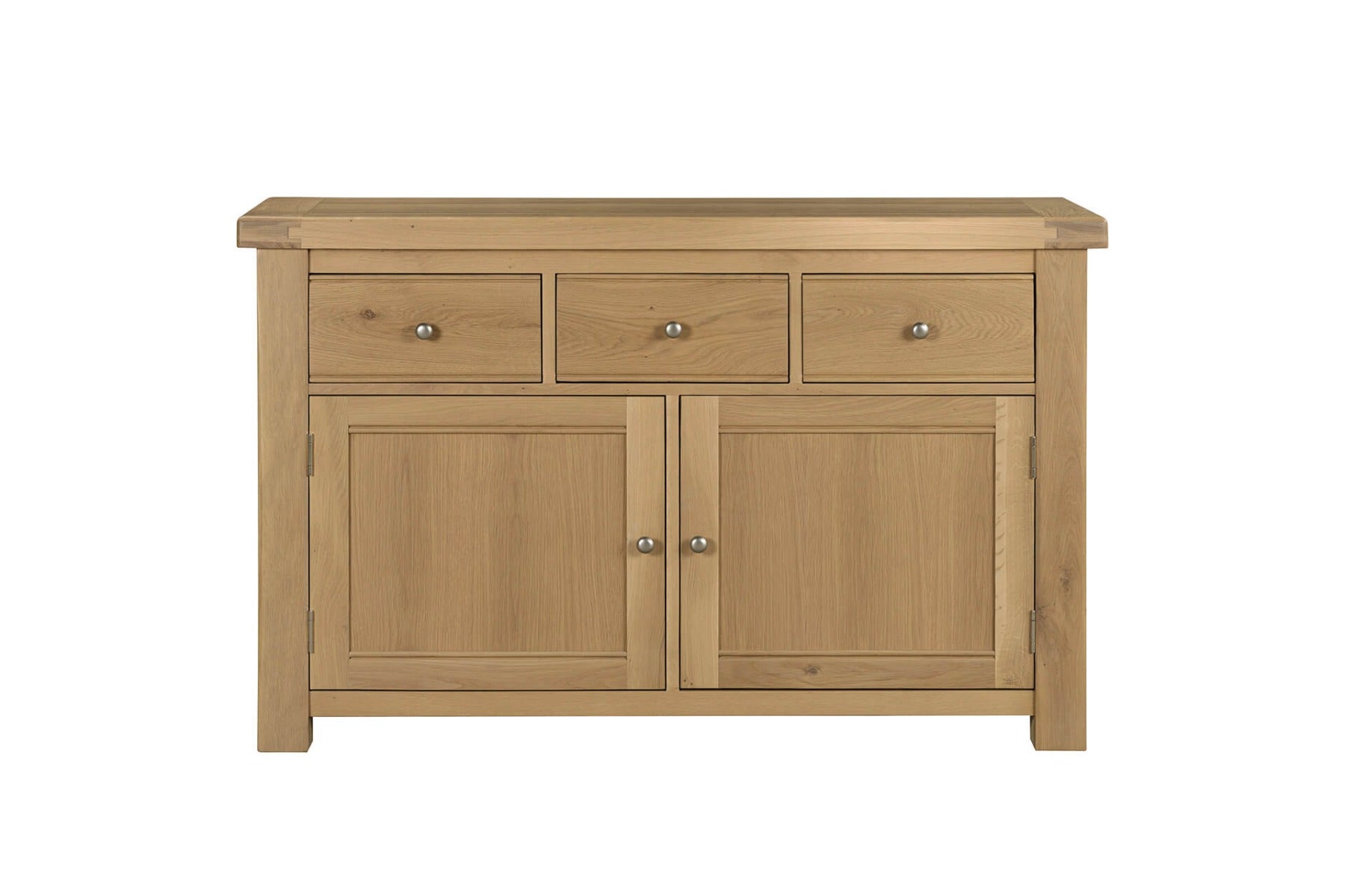 Delaney Sideboard in Oak – Classic Wooden Storage Unit | Free Delivery