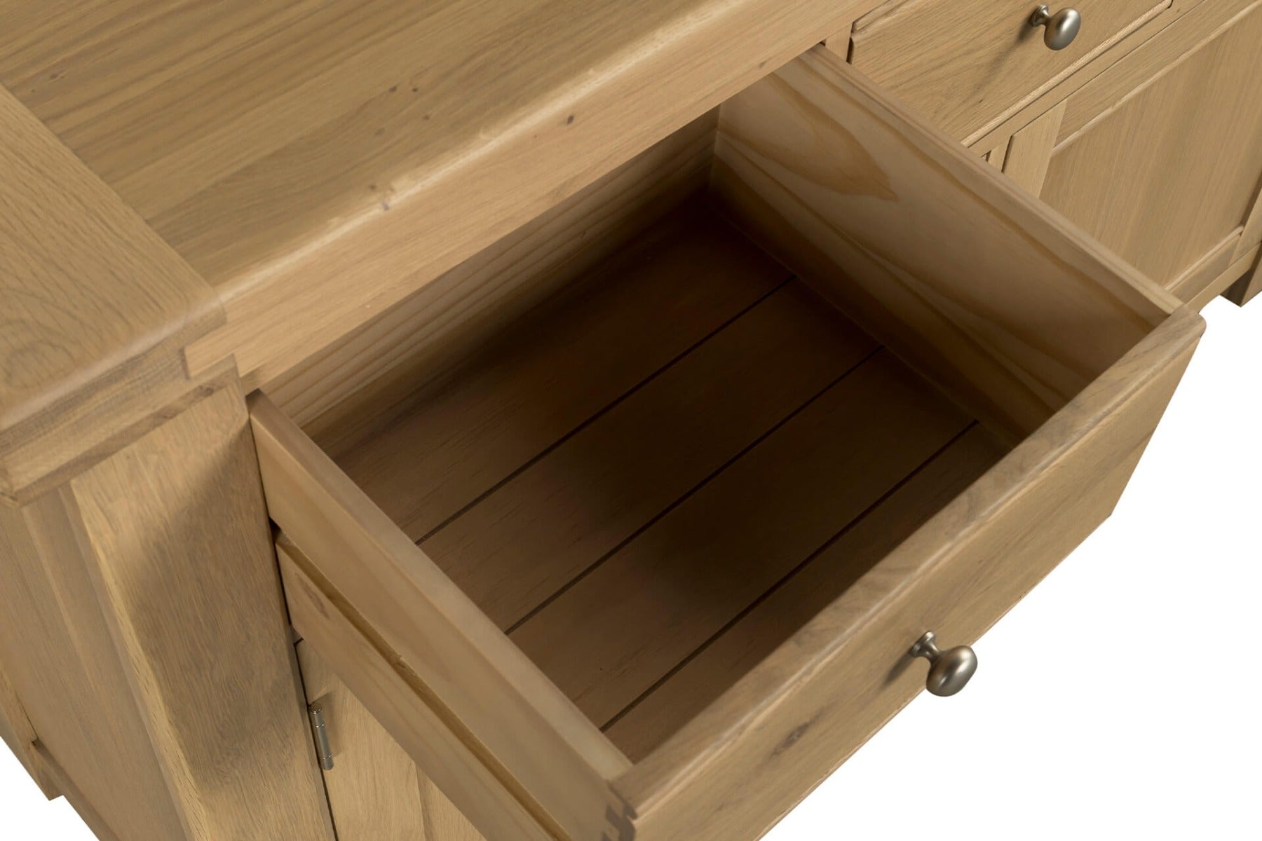 Delaney Sideboard in Oak – Classic Wooden Storage Unit | Free Delivery