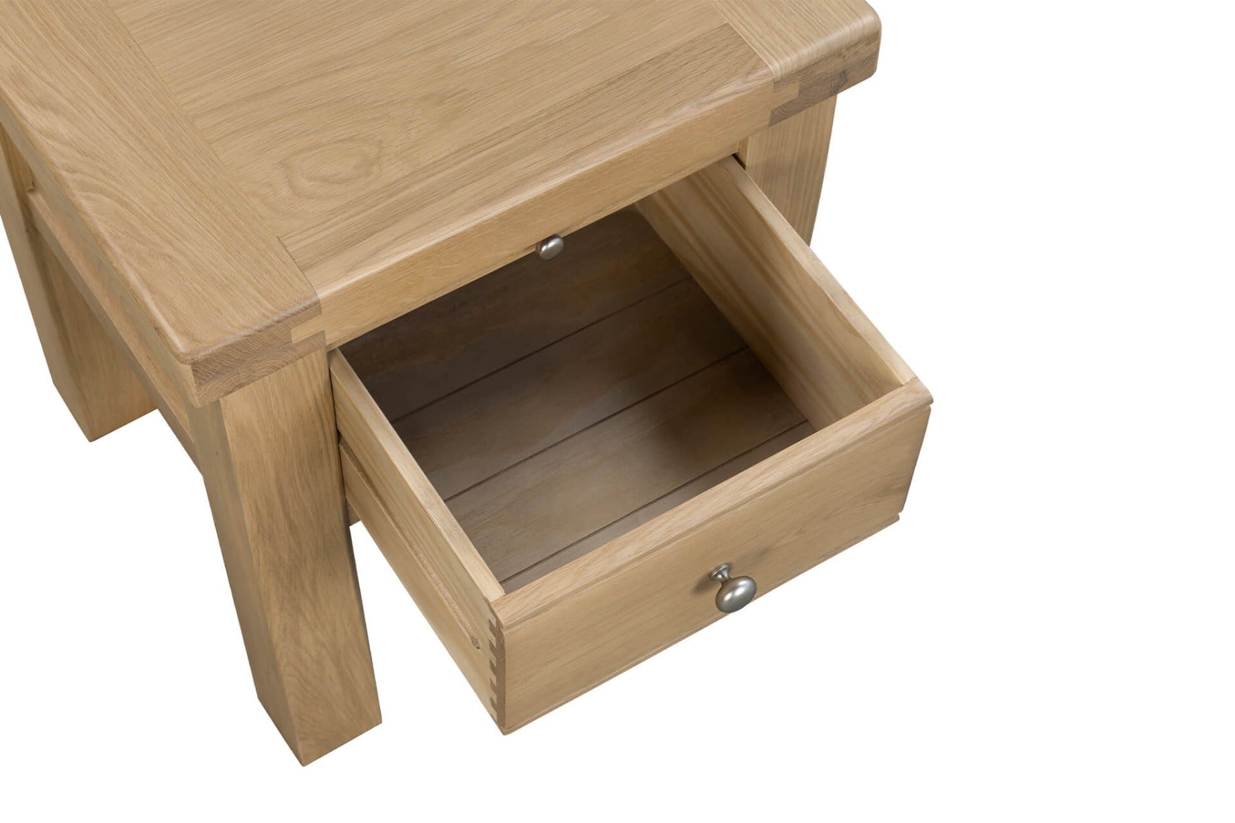 Delaney Lamp Table in Oak – Classic Wooden Side Table | Free Delivery