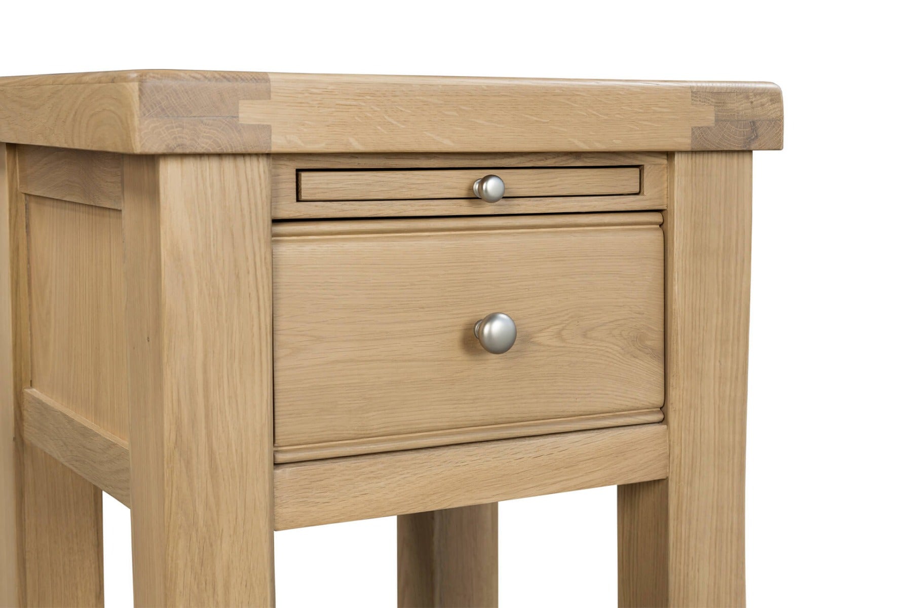 Delaney Lamp Table in Oak – Classic Wooden Side Table | Free Delivery