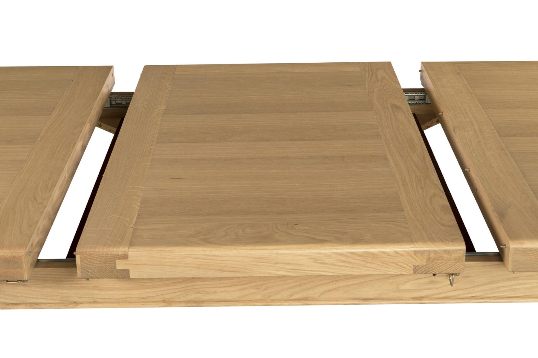 Delaney 1200/1650 Extending Dining Table in Oak – Classic Wooden Extendable Table | Free Delivery