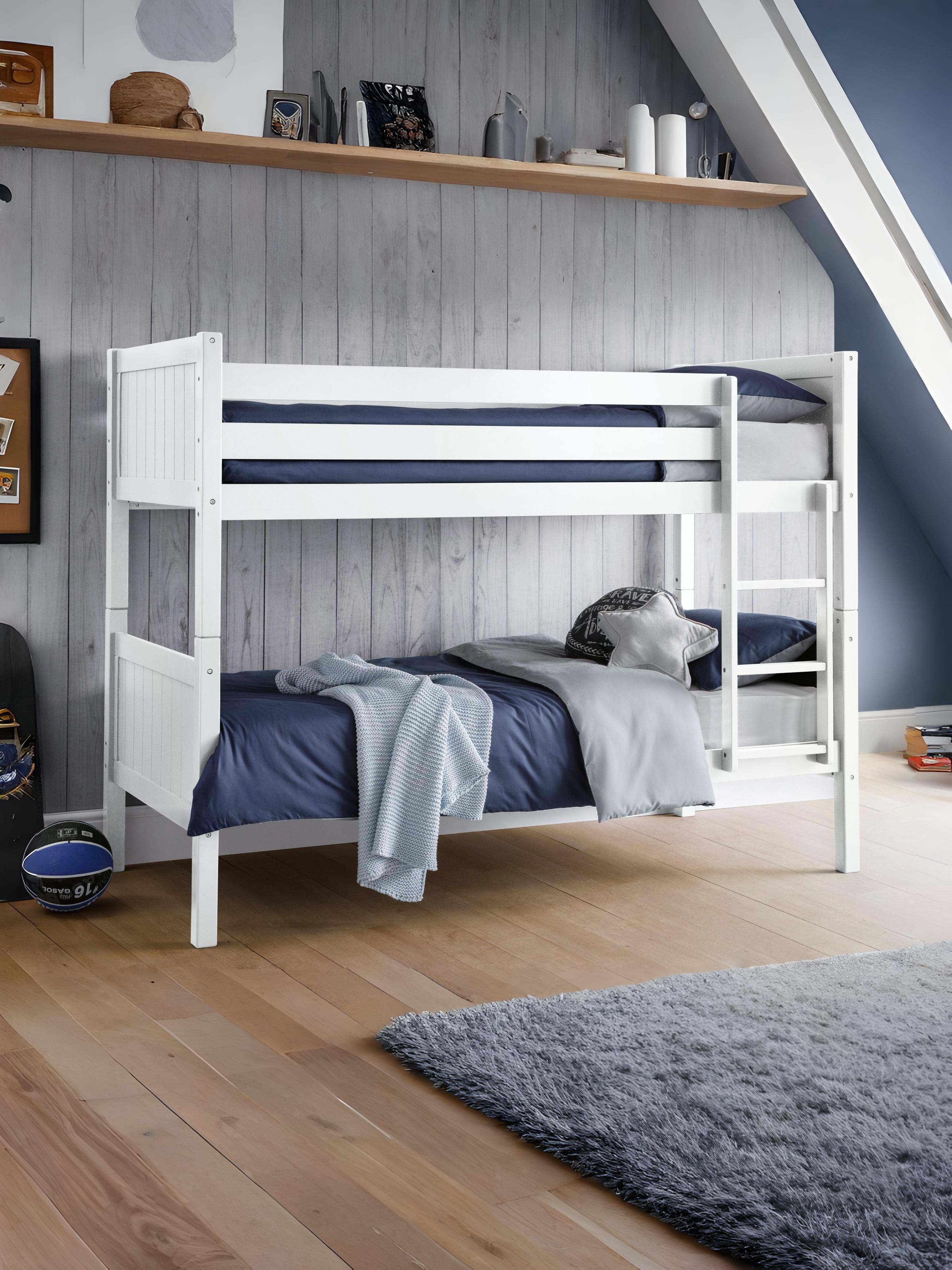 Bella Bunk Bed - Surf White