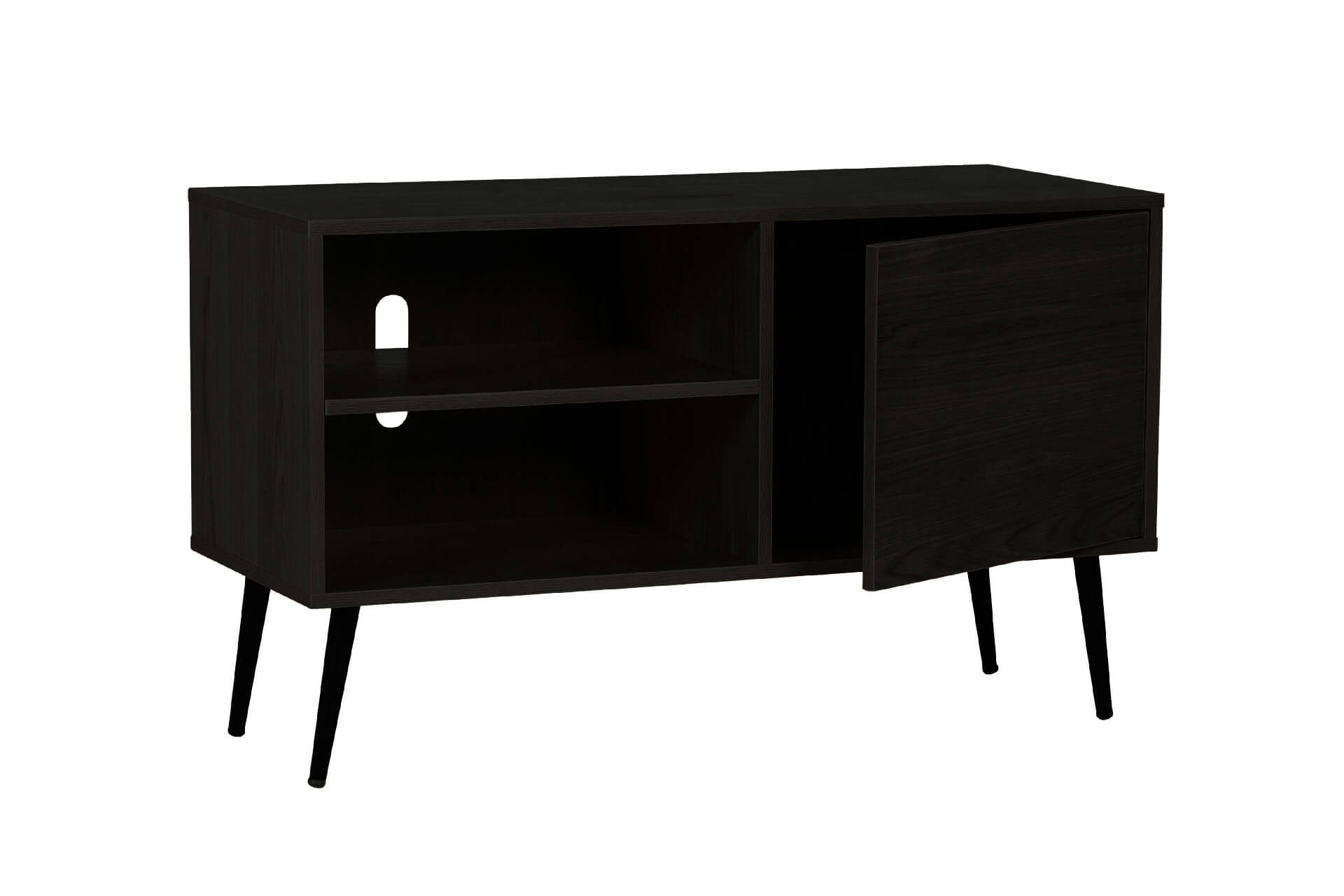 Doolin TV Unit 1000 in Black or Oak - Sleek Minimalist Design with Ample Storage - Free Nationwide Delivery