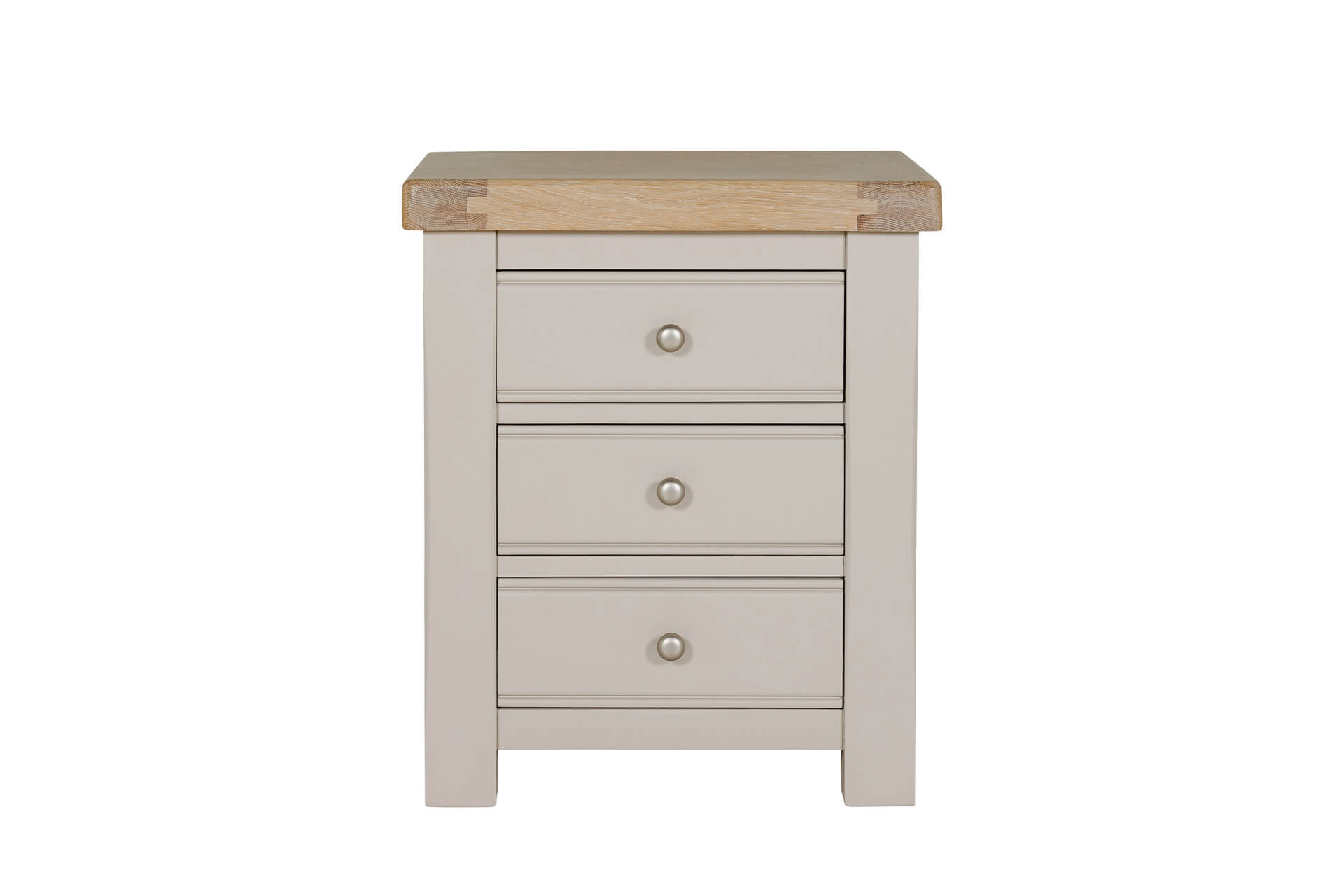 Doune 3 Drawer Bedside Table