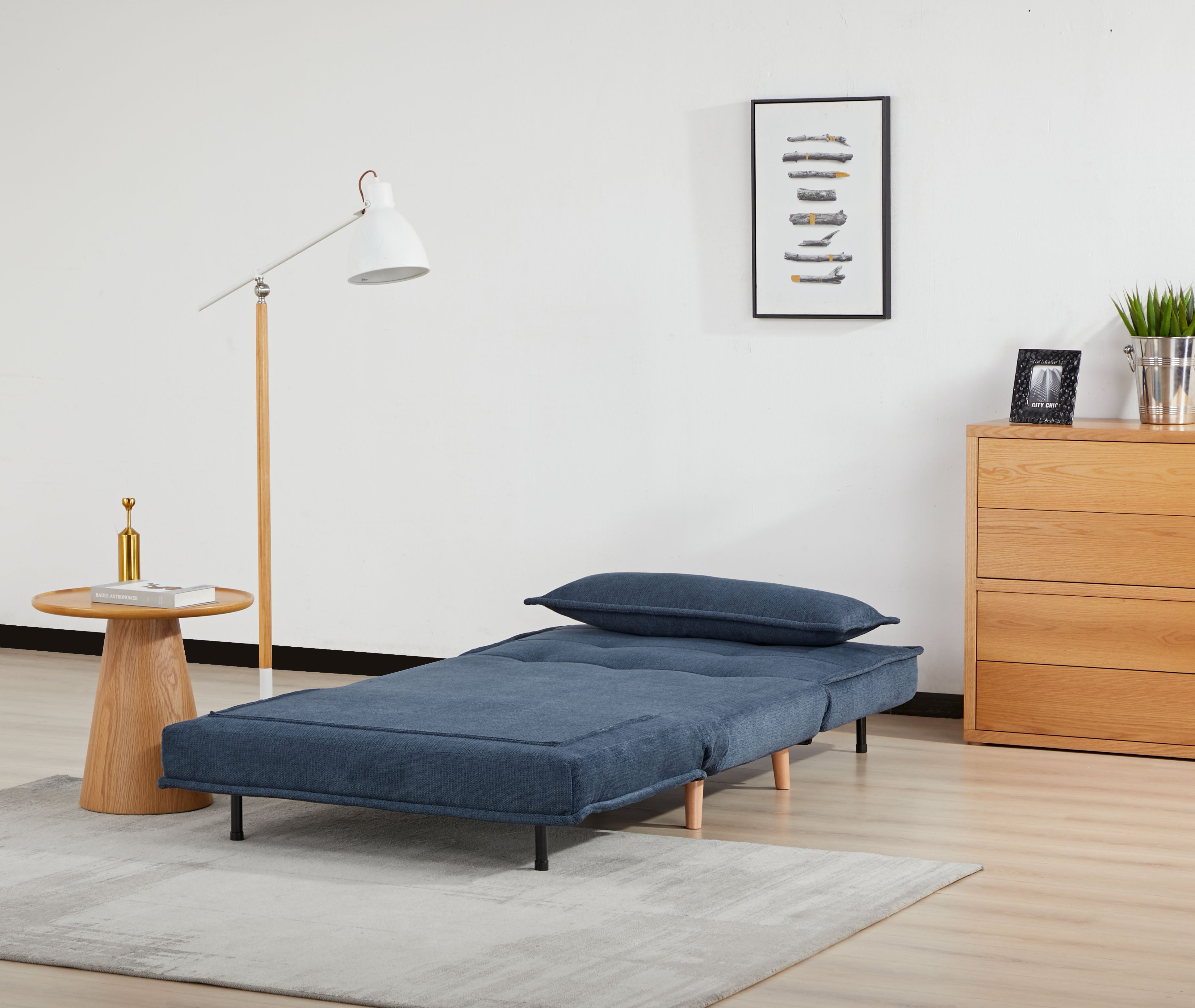 Ebro Single Fold-Out Sofa Beds