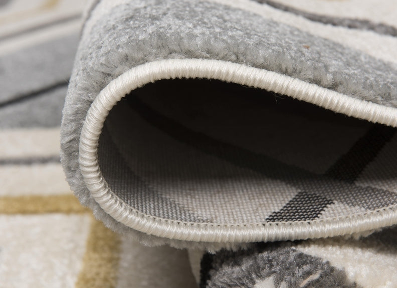 Elsie Mustard Rug Side