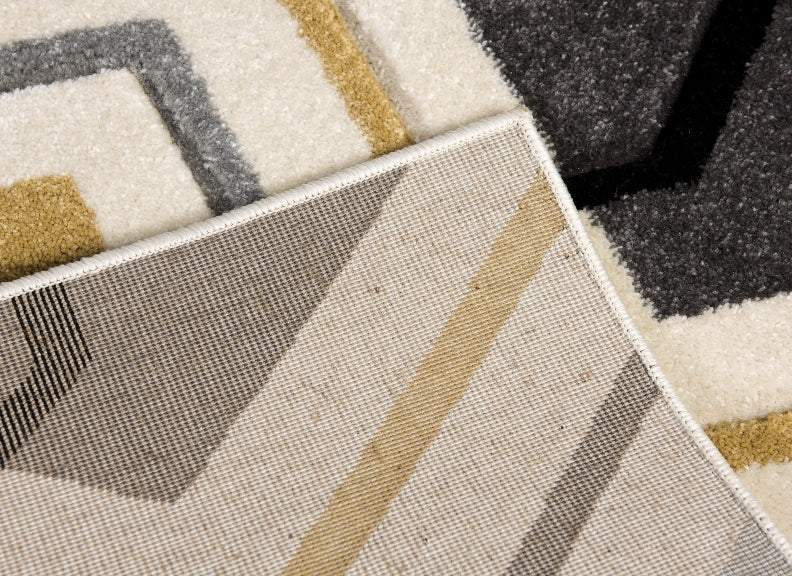 Elsie Mustard Rug Detail