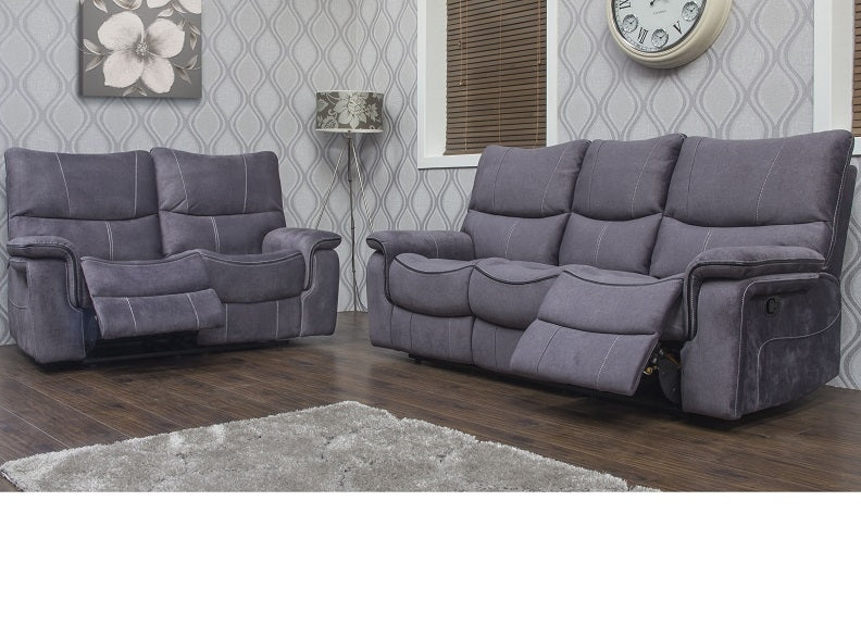 Emilio 2RR+3RR Grey Sofas
