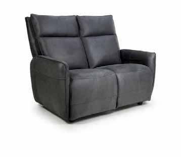 Tucson Heated 2 Seater Fixed - Slate