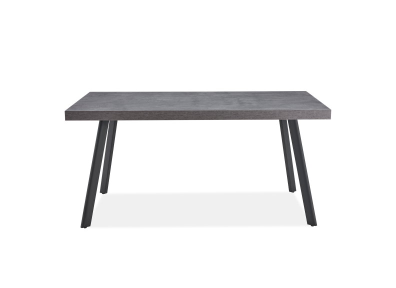 Fredrik Grey Marble Dining Table - large