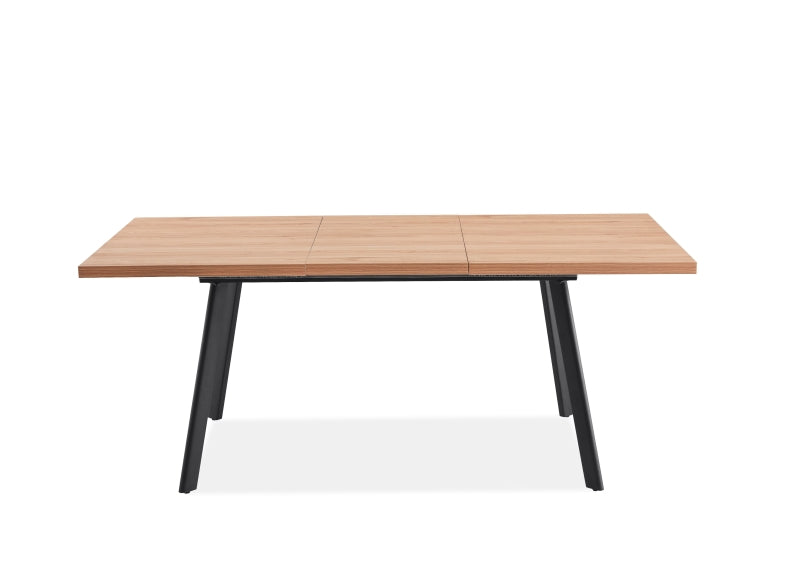 Fredrik Oak Extending Table - open