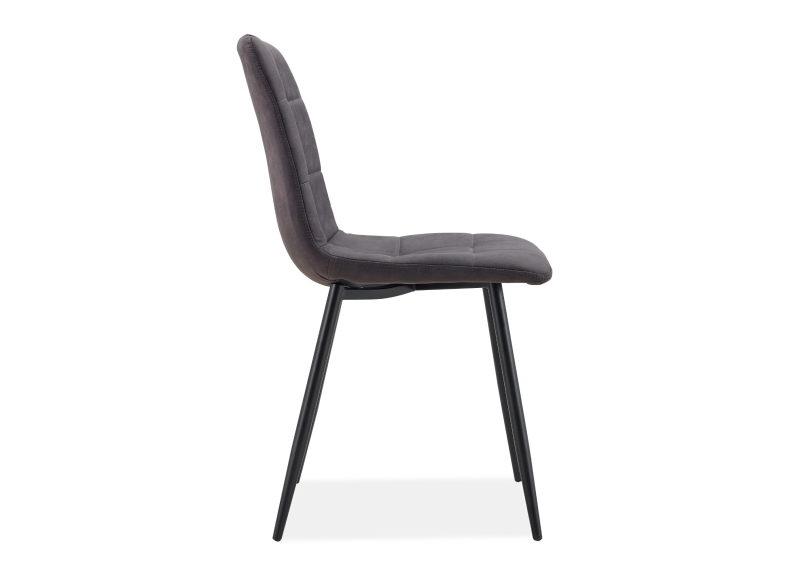 fredrik brown chair - side