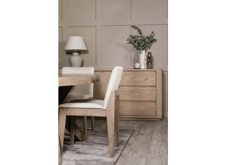 Falun Round Dining Sets W/Corner Bench & Chairs (PRE-ORDER DARK GREY FOR JAN)