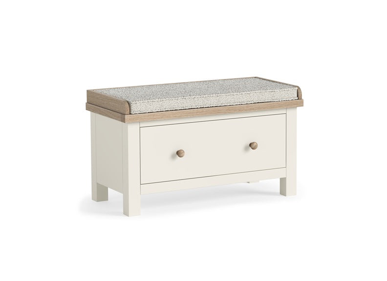MODERN COUNTRY COCONUT HALLWAY BENCH WITH DRAWER__ FREE NATIONWIDE DELIVERY BY HOMELINE FURNITURE