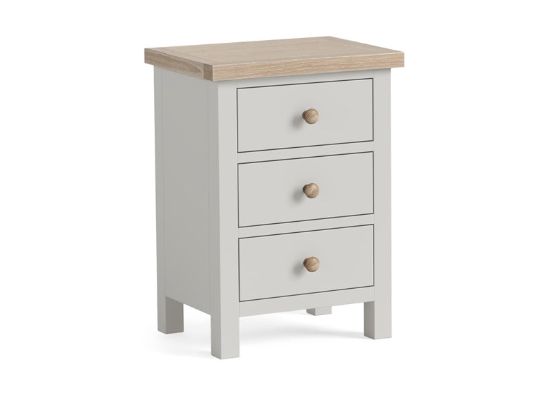 MODERN COUNTRY GREY BEDSIDE __ FREE NATIONWIDE DELIVERY BY HOMELINE FURNITURE
