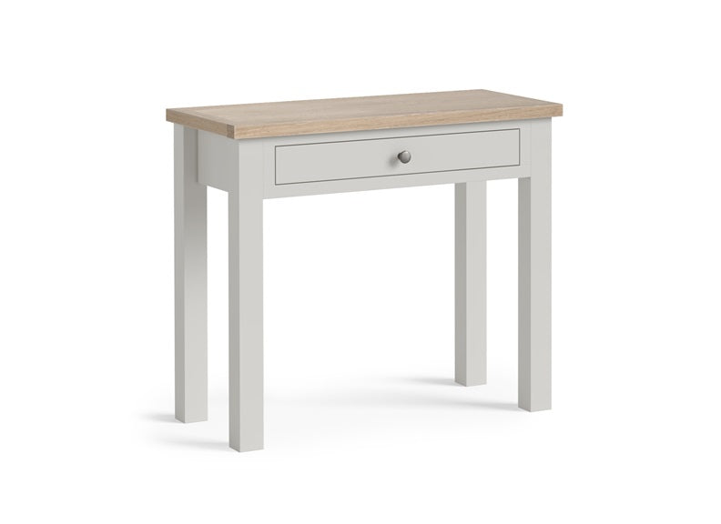 MODERN COUNTRY GREY SINGLE DRAWER DESK__ FREE NATIONWIDE DELIVERY BY HOMELINE FURNITURE