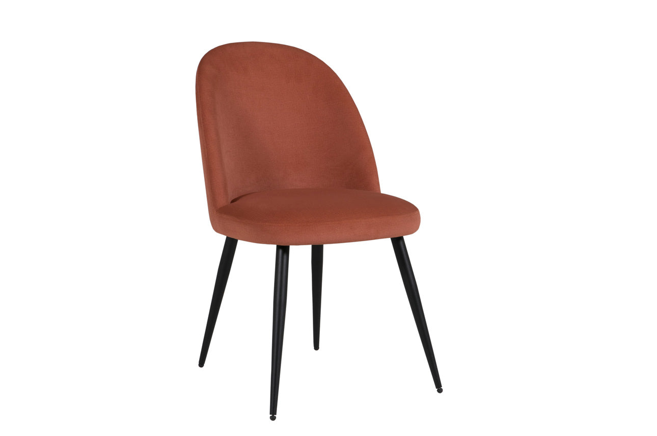Gabi Dining Chair – Available in Sage Green, Coral, or Silver with Fabric Upholstery